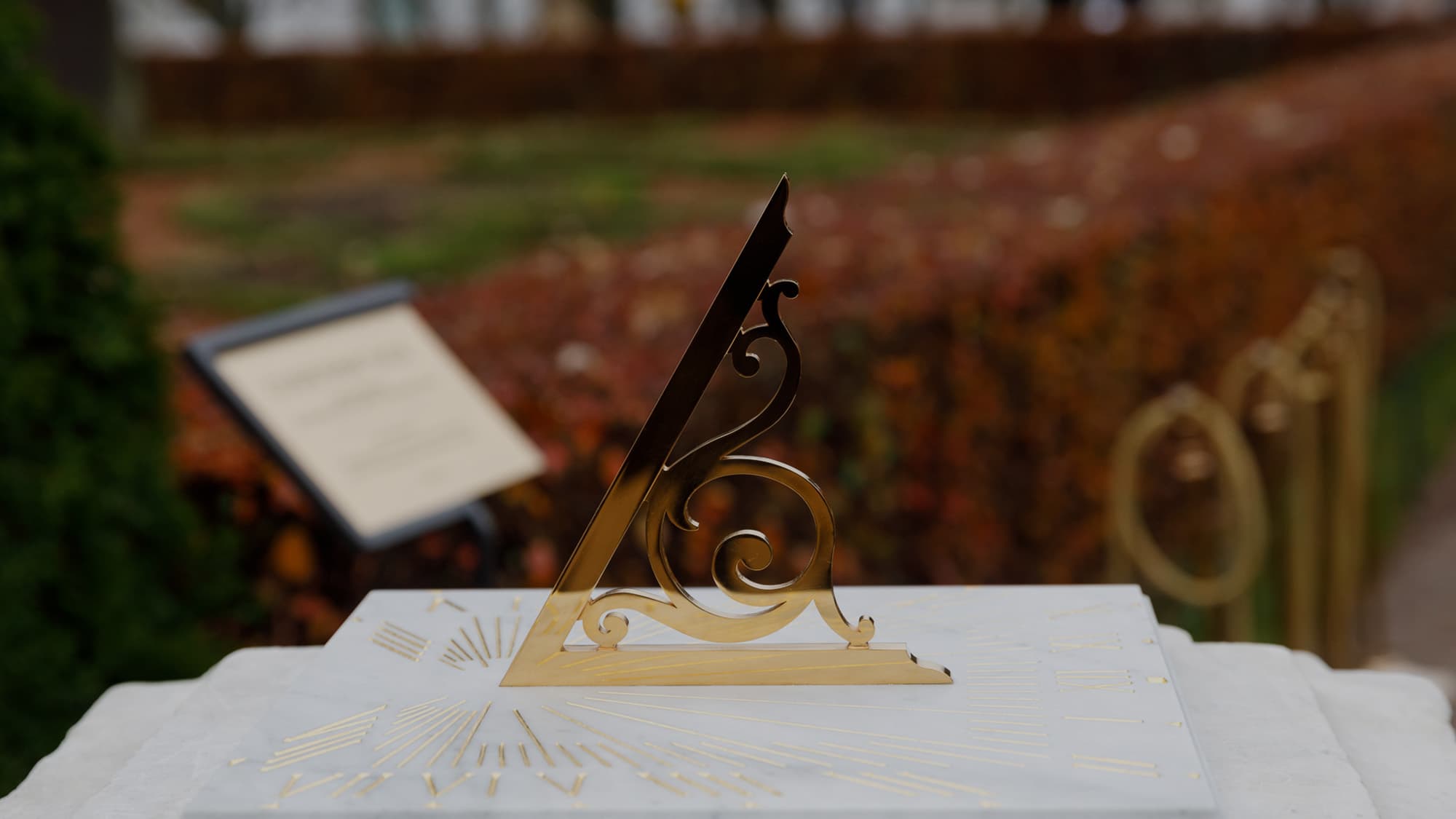 St. Petersburg's first sundial